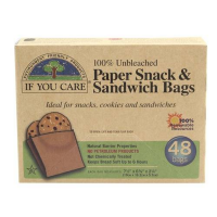Uzkodu un sviestmaižu maisiņi, If You Care  Snack and Sandwich Bags 48 gab.